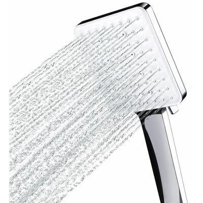 SANS MARQUE Pommeau De Douche À Main Haute Pression 6 Réglages Salle De Bain Pommeau De Douche À Effet Pluie Réglable Chrome Poli Ultra-mince - Publicité SANS MARQUE Pommeau De Douche À Main Haute Pression 6 Réglages Salle De Bain Pommeau De Douche À Effet Pluie Réglable Chrome Poli Ultra-mince - Publicité