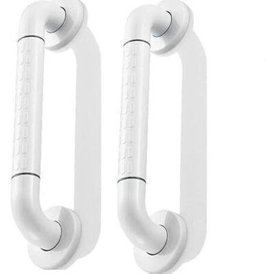 SCORPIO Poignée Douche Ventouse, Barre D'Appui Wc En Acier Inoxydable Avec Fluorescence, 40 Cm - Publicité SCORPIO Poignée Douche Ventouse, Barre D'Appui Wc En Acier Inoxydable Avec Fluorescence, 40 Cm - Publicité