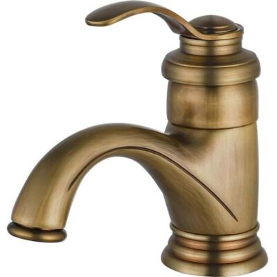 ABYSSE Robinet De Salle De Bain Antique, Mitigeur De Lavabo Rétro, Robinet De Salle De Bain En Laiton Brossé Nostalgie Pour Salle De Bain - Publicité ABYSSE Robinet De Salle De Bain Antique, Mitigeur De Lavabo Rétro, Robinet De Salle De Bain En Laiton Brossé Nostalgie Pour Salle De Bain - Publicité