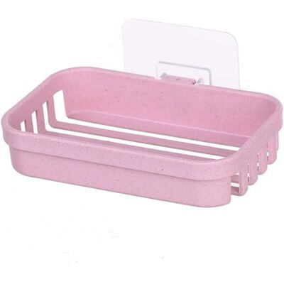 URSUS Porte Savon, Distributeur De Savon De Drainage Mural Non Marquant, Peut Garder Le Savon Sec Et Facile À Nettoyer, Utilisé Dans Les Douches, Les Salles De Bain (rose)-ensoleillé - Publicité URSUS Porte Savon, Distributeur De Savon De Drainage Mural Non Marquant, Peut Garder Le Savon Sec Et Facile À Nettoyer, Utilisé Dans Les Douches, Les Salles De Bain (rose)-ensoleillé - Publicité