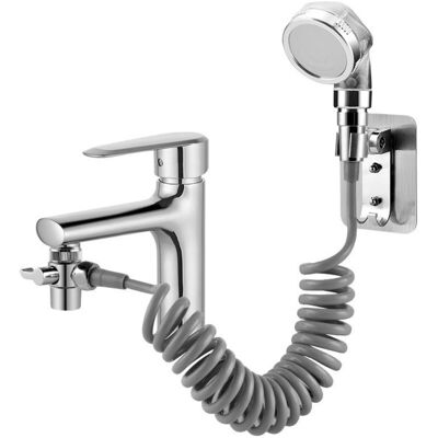 BRINSEA Ensemble Pommeau Douche Pour Lavabo, Douchette De Salle De Bain, Tuyau Télescopique, Parfait Pour Laver Les Cheveux Ou Nettoyer Le Lavabo - Publicité BRINSEA Ensemble Pommeau Douche Pour Lavabo, Douchette De Salle De Bain, Tuyau Télescopique, Parfait Pour Laver Les Cheveux Ou Nettoyer Le Lavabo - Publicité