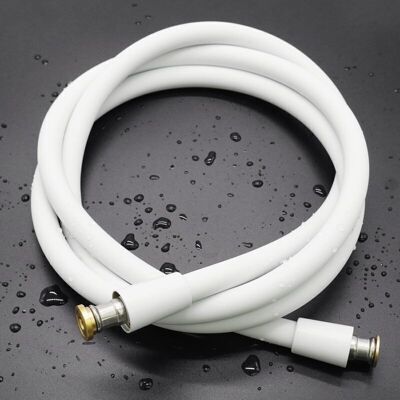 ACKERMAN Flexible De Douche Universel (g1/2 Pouce, 2 M), En Silicone Ultra-souple, Résistant À La Torsion Et Au Pliage, Pour Toilettes Avec Bidet Intégré, Blanc - Publicité ACKERMAN Flexible De Douche Universel (g1/2 Pouce, 2 M), En Silicone Ultra-souple, Résistant À La Torsion Et Au Pliage, Pour Toilettes Avec Bidet Intégré, Blanc - Publicité