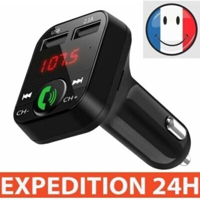 FANGMEDIA Transmetteur Fm Bluetooth - Zisonix - Adaptateur Radio - Chargeur Usb - Lecteur Mp3 - Mains Libres - Publicité FANGMEDIA Transmetteur Fm Bluetooth - Zisonix - Adaptateur Radio - Chargeur Usb - Lecteur Mp3 - Mains Libres - Publicité