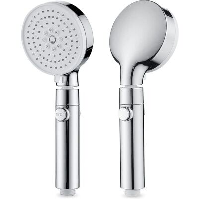 Melissa Pommeau De Douche Haute Pression,pommeau De Douche 3 Jets,pommeau De Douche Anti Calcaire,douchette Avec Interrupteur,pommeau De Douche Economie D'Eau,douchette Douche Salle De Bain Universel - Publicité Melissa Pommeau De Douche Haute Pression,pommeau De Douche 3 Jets,pommeau De Douche Anti Calcaire,douchette Avec Interrupteur,pommeau De Douche Economie D'Eau,douchette Douche Salle De Bain Universel - Publicité