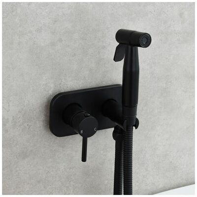 OEM Vurahome - Kit Douchette Wc,toilette Bidet Spray, Bidet Pulvérisateur De Douche Kit En Laiton Kit Mitigeur Douchette À Main Mural Noir - Publicité OEM Vurahome - Kit Douchette Wc,toilette Bidet Spray, Bidet Pulvérisateur De Douche Kit En Laiton Kit Mitigeur Douchette À Main Mural Noir - Publicité