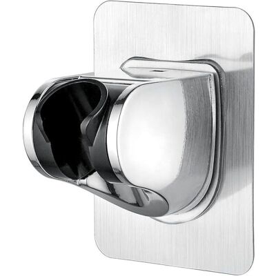 PELTOR Support Douche Sans Percage Colle 3m- Support Pommeau De Douche Universel, Réglable (45°), Support Douchette Mural Charge Jusqu'à 18 Kg, Pour Pommeau De Douche Douchette Salle De Bain, Chrome - Publicité PELTOR Support Douche Sans Percage Colle 3m- Support Pommeau De Douche Universel, Réglable (45°), Support Douchette Mural Charge Jusqu'à 18 Kg, Pour Pommeau De Douche Douchette Salle De Bain, Chrome - Publicité