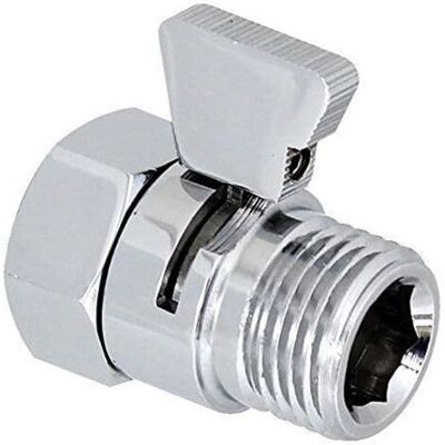 OEM Robinet En Laiton, Pour Pommeau De Douche, Douchette Ou Bidet, Réglage Du Débit D'Eau, Arrêt D'Eau, Pièce De Rechange Universelle - Publicité OEM Robinet En Laiton, Pour Pommeau De Douche, Douchette Ou Bidet, Réglage Du Débit D'Eau, Arrêt D'Eau, Pièce De Rechange Universelle - Publicité