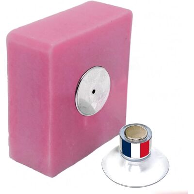 GRASSLIN 1 Porte-savon Aimanté, Ventouse Puissante, Acier Inoxydable, Fixation Murale Sans Perçage, Salle De Bain Cuisine - Publicité GRASSLIN 1 Porte-savon Aimanté, Ventouse Puissante, Acier Inoxydable, Fixation Murale Sans Perçage, Salle De Bain Cuisine - Publicité