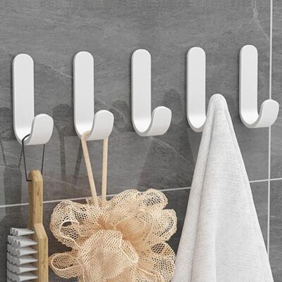 Melissa Crochet Adhesif Mural, 12pièces Auto Adhésif Crochet, Crochet Adhésif En Acier Inoxydable, Blanc Accroche Torchon Cuisine Crochets Serviette Salle De Bain, Sans Perçage Npterbl - Publicité Melissa Crochet Adhesif Mural, 12pièces Auto Adhésif Crochet, Crochet Adhésif En Acier Inoxydable, Blanc Accroche Torchon Cuisine Crochets Serviette Salle De Bain, Sans Perçage Npterbl - Publicité