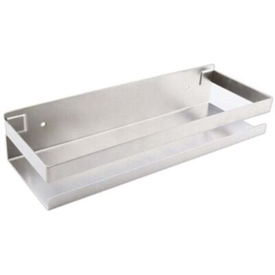 ABYSSE 40cm Acier Inoxydable Sans Perforation Argent, Dessin D'Étagère De Cuisine, Universel Pour Salle De Bain Et Cuisine - Publicité ABYSSE 40cm Acier Inoxydable Sans Perforation Argent, Dessin D'Étagère De Cuisine, Universel Pour Salle De Bain Et Cuisine - Publicité