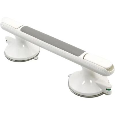 SCORPIO Poignée De Douche, Barres D'Appui De 12 Pouces Avec Ventouse Solide Pour Baignoires Et Douches, Poignée De Sécurité Pour Douche, Barre D'Équilibre Sans Perage Pour Salle De Bain - Publicité SCORPIO Poignée De Douche, Barres D'Appui De 12 Pouces Avec Ventouse Solide Pour Baignoires Et Douches, Poignée De Sécurité Pour Douche, Barre D'Équilibre Sans Perage Pour Salle De Bain - Publicité