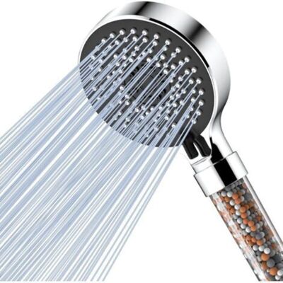 BRAST Pommeau De Douche Avec Filtre Economie Deau, Pommeau Douche Anti Calcaire Haute Pression, Douchette Douche Salle De Bain À Effet Pluie Avec 5 Types De Jets Noir - Publicité BRAST Pommeau De Douche Avec Filtre Economie Deau, Pommeau Douche Anti Calcaire Haute Pression, Douchette Douche Salle De Bain À Effet Pluie Avec 5 Types De Jets Noir - Publicité