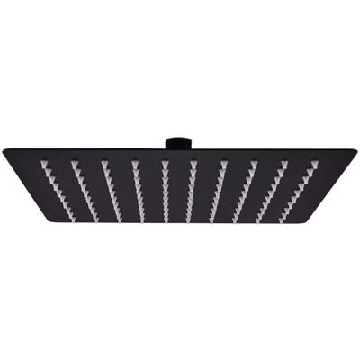 OEM Pomme De Douche Pluie Pulvérisateur Pommeau De Douche Tête De Douchette Accessoire De Salle De Bain Acier Inoxydable 20x20 Cm Carrée Noir - Publicité OEM Pomme De Douche Pluie Pulvérisateur Pommeau De Douche Tête De Douchette Accessoire De Salle De Bain Acier Inoxydable 20x20 Cm Carrée Noir - Publicité