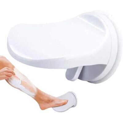 URSUS Repose Rasage Douche, Repose Pieds En Plastique À Ventouse Antidérapante, Repose Douche Pour Se Raser Les Jambes, Pédale Salle Bain Antidérapante Pour La Douche - Publicité URSUS Repose Rasage Douche, Repose Pieds En Plastique À Ventouse Antidérapante, Repose Douche Pour Se Raser Les Jambes, Pédale Salle Bain Antidérapante Pour La Douche - Publicité