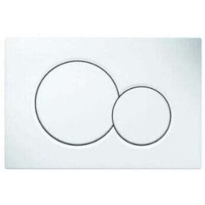 ABYSSE Pour Geberit Sigma01 - Plaque De Déclenchement Sigma01, Blanc - 115.770.11.5 - Publicité ABYSSE Pour Geberit Sigma01 - Plaque De Déclenchement Sigma01, Blanc - 115.770.11.5 - Publicité