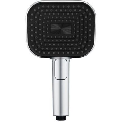 SANS MARQUE Pommeau De Douche Economie Deau, Anti Calcaire Douchette【silicone De Qualité Alimentaire】, Haute Pression, Douchette Grande, 3 Modes De Jet, Chrome - Publicité SANS MARQUE Pommeau De Douche Economie Deau, Anti Calcaire Douchette【silicone De Qualité Alimentaire】, Haute Pression, Douchette Grande, 3 Modes De Jet, Chrome - Publicité