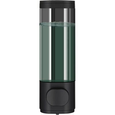 GRASSLIN 1 - Distributeur De Savon - Distributeur De Shampooing - Plastique Abs Résistant - Installation Sans Perçage Ou À Vis - Pour Salle De Bain Et Cuisine - Noir - 300ml - Publicité GRASSLIN 1 - Distributeur De Savon - Distributeur De Shampooing - Plastique Abs Résistant - Installation Sans Perçage Ou À Vis - Pour Salle De Bain Et Cuisine - Noir - 300ml - Publicité