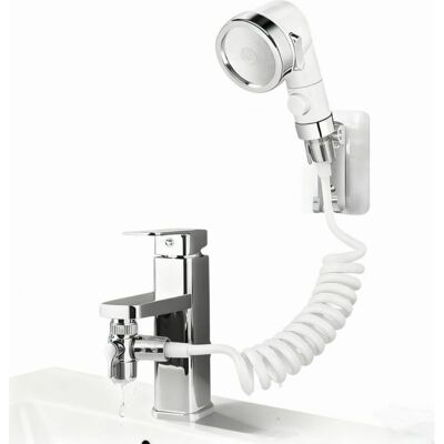 Vision Pommeau De Douche À Main Pour Lavabo, Pommeau De Douche Avec Flexible, Pommeau De Douche À Main Avec Support, Pommeau De Douche Pour Se Laver Les Cheveux Dans La Salle De Bain - Publicité Vision Pommeau De Douche À Main Pour Lavabo, Pommeau De Douche Avec Flexible, Pommeau De Douche À Main Avec Support, Pommeau De Douche Pour Se Laver Les Cheveux Dans La Salle De Bain - Publicité