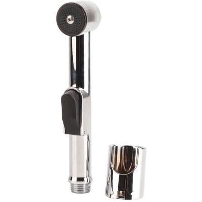 ABYSSE Pistolet Pulvérisateur De Bidet À Main En Abs, Pommeau De Douche À Main, Chromé - Publicité ABYSSE Pistolet Pulvérisateur De Bidet À Main En Abs, Pommeau De Douche À Main, Chromé - Publicité
