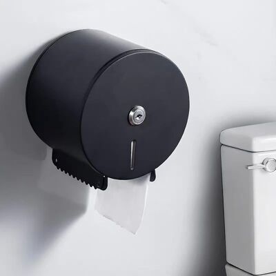 Vision Distributeur De Serviettes Pour Les Mains Verrouillable En Acier Inoxydable - Porte-papier Toilette Professionnel - Diamètre : 149 Mm, Hauteur : 30 Mm - Noir - Publicité Vision Distributeur De Serviettes Pour Les Mains Verrouillable En Acier Inoxydable - Porte-papier Toilette Professionnel - Diamètre : 149 Mm, Hauteur : 30 Mm - Noir - Publicité