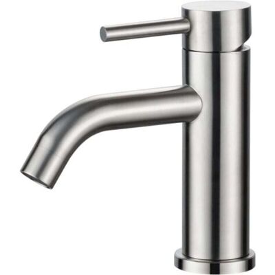 ABYSSE Mitigeur De Lavabo - Robinet De Salle De Bains Monocommande, Robinets De Lavabo À Tiroir En Céramique À Faible Bruit, Corps En Acier Ioxydable - Publicité ABYSSE Mitigeur De Lavabo - Robinet De Salle De Bains Monocommande, Robinets De Lavabo À Tiroir En Céramique À Faible Bruit, Corps En Acier Ioxydable - Publicité