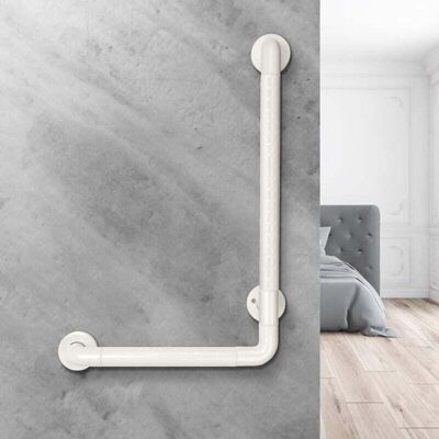 OEM Poignées D'Appui Personnes Âgées, Poignée De Douche Antidérapante, 60 X 40 Cm, En Acier Inoxydable, En Forme De L, Montage Mural, Salle De Bain, Wc, Main Courante-blanc - Publicité OEM Poignées D'Appui Personnes Âgées, Poignée De Douche Antidérapante, 60 X 40 Cm, En Acier Inoxydable, En Forme De L, Montage Mural, Salle De Bain, Wc, Main Courante-blanc - Publicité