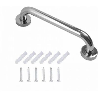 BRAST Ymyny Barre D'Appui En Inox Murale Robuste Poignée De Baignoire Salle Bain Wc Sécurité Grab Bar Pour Handicapés Personnes Agées Enfants(30cm - Publicité BRAST Ymyny Barre D'Appui En Inox Murale Robuste Poignée De Baignoire Salle Bain Wc Sécurité Grab Bar Pour Handicapés Personnes Agées Enfants(30cm - Publicité
