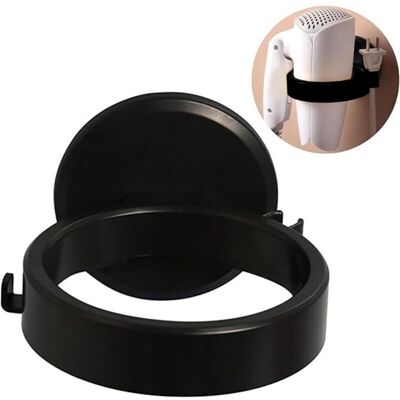PELTOR 1pcs (noir) Support Seche Cheveux,porte Seche Cheveux,porte Seche Cheveux Mural,porte Seche Cheveux Sans Percage,support De Sèche-cheveux Autocollant Sans Percer,pour Salle De Bain Et Toilettes - Publicité PELTOR 1pcs (noir) Support Seche Cheveux,porte Seche Cheveux,porte Seche Cheveux Mural,porte Seche Cheveux Sans Percage,support De Sèche-cheveux Autocollant Sans Percer,pour Salle De Bain Et Toilettes - Publicité