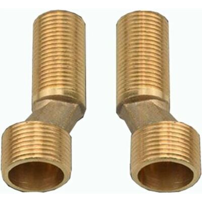 ABYSSE Robinet De Douche De Baignoire Offset Connect, Réducteur De Coude En Laiton, Bras Oscillant Réglable, Offset Connect 1 / 2 3 / 4, Offset Connect 2 / 2 3 / 4, Or - Publicité ABYSSE Robinet De Douche De Baignoire Offset Connect, Réducteur De Coude En Laiton, Bras Oscillant Réglable, Offset Connect 1 / 2 3 / 4, Offset Connect 2 / 2 3 / 4, Or - Publicité