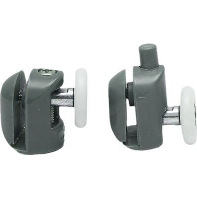 ABYSSE 8 Pièces Roulette Porte Coulissante Douche 23mm, Antirouille Galets De Porte De Douche, Pour Cabine De Douche, Salle De Bain Porte (4 Supérieures Et 4 Inférieures) - Publicité ABYSSE 8 Pièces Roulette Porte Coulissante Douche 23mm, Antirouille Galets De Porte De Douche, Pour Cabine De Douche, Salle De Bain Porte (4 Supérieures Et 4 Inférieures) - Publicité