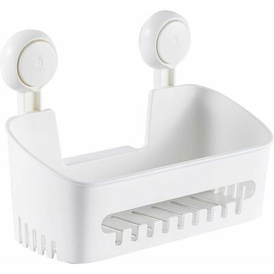 SANS MARQUE - Serviteur Douche À Ventouse Sans Perçage & Réutilisable Etagère Ventouse Simple D'Installation Charge 10kg Impérable Rangement Douche Pour Carrelage Paroi De La Douche Salle De Bain & Cuisin - Publicité SANS MARQUE - Serviteur Douche À Ventouse Sans Perçage & Réutilisable Etagère Ventouse Simple D'Installation Charge 10kg Impérable Rangement Douche Pour Carrelage Paroi De La Douche Salle De Bain & Cuisin - Publicité