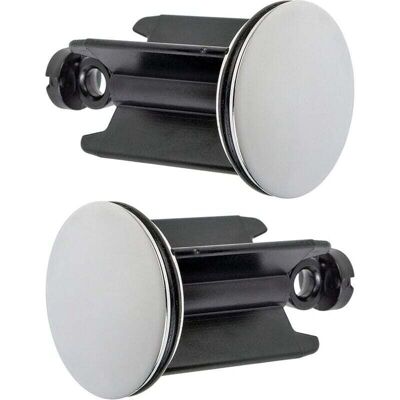 BRAST Bouchon De Lavabo De Salle De Bain Universel, Lot De 2, Bouchon De Canalisation Chromé, En Laiton, Avec Joint En Caoutchouc, Bouchon Réglable En Hauteur, Drain De Baignoire En Acier Inox - Publicité BRAST Bouchon De Lavabo De Salle De Bain Universel, Lot De 2, Bouchon De Canalisation Chromé, En Laiton, Avec Joint En Caoutchouc, Bouchon Réglable En Hauteur, Drain De Baignoire En Acier Inox - Publicité