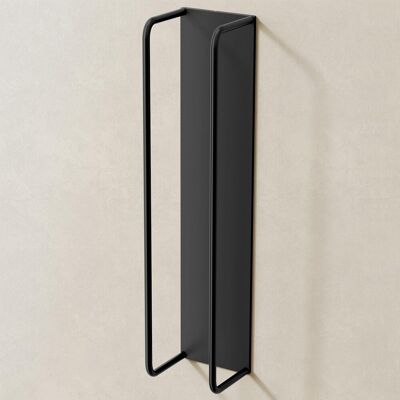 Mai & Mai Porte-serviettes Autocollant 2 Barres En Acier Au Carbone Rangement Support Serviette Mural Noir Mat Pour Salle De Bain Cuisine Buanderie 40×9 Cm Tavrin-03 - Publicité Mai & Mai Porte-serviettes Autocollant 2 Barres En Acier Au Carbone Rangement Support Serviette Mural Noir Mat Pour Salle De Bain Cuisine Buanderie 40×9 Cm Tavrin-03 - Publicité