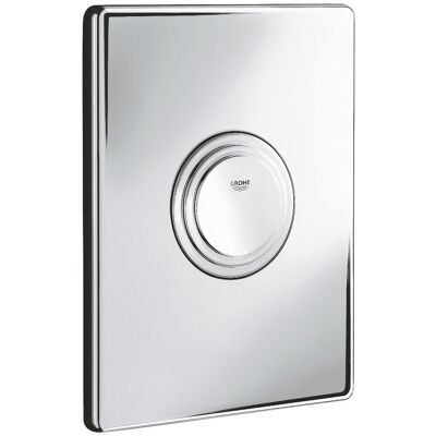 Plaque De Commande Pneumatique Atrio Simple Touche Grohe 38670000 - Publicité Plaque De Commande Pneumatique Atrio Simple Touche Grohe 38670000 - Publicité