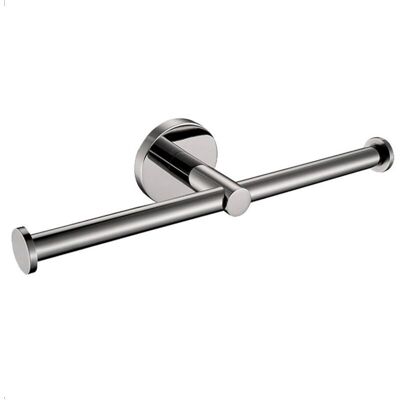 OEM Double Porte Papier Toilette Chromé Support Rouleau Papier Hygiénique Fixation Murale Dérouleur Papier Wc Argenté Moderne 2 En 1 En Acier Inoxydable Pour Salle De Bain - Publicité OEM Double Porte Papier Toilette Chromé Support Rouleau Papier Hygiénique Fixation Murale Dérouleur Papier Wc Argenté Moderne 2 En 1 En Acier Inoxydable Pour Salle De Bain - Publicité