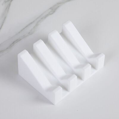 BRINSEA Porte-savon En Silicone Porte-savon Auto-videur Cascade Porte-savon Cuisine Accessoires De Salle De Bain - Publicité BRINSEA Porte-savon En Silicone Porte-savon Auto-videur Cascade Porte-savon Cuisine Accessoires De Salle De Bain - Publicité