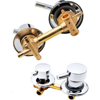 SANS MARQUE Mitigeur Cabine De Douche, 1pc 3 Voies Sortie Cabine De Douche, Mitigeur Douche D'Eau Filetage/intubation, Pour Cabine Ou Hammam Intubation 12-12.5cm - Publicité SANS MARQUE Mitigeur Cabine De Douche, 1pc 3 Voies Sortie Cabine De Douche, Mitigeur Douche D'Eau Filetage/intubation, Pour Cabine Ou Hammam Intubation 12-12.5cm - Publicité