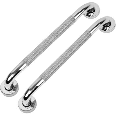 OEM 2 Pièces Poignée De Baignoire 40 Cm Antidérapante - Barre D'Appui Murale En Acier Inox Pour Salle De Bain, Poignée De Douche Sécurisée Pour Personnes Âgées, Handicapées, Enfants Et Femmes Enceintes - Publicité OEM 2 Pièces Poignée De Baignoire 40 Cm Antidérapante - Barre D'Appui Murale En Acier Inox Pour Salle De Bain, Poignée De Douche Sécurisée Pour Personnes Âgées, Handicapées, Enfants Et Femmes Enceintes - Publicité
