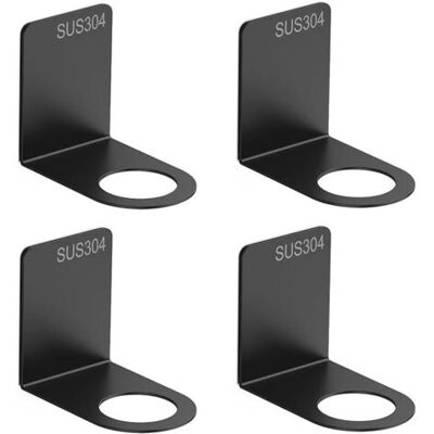 OEM Royaluxe-lot De 4 Porte-bouteilles De Savon, Support Mural Pour Distributeur De Pompe, Grande Taille, Sans Perçage, Adhésif, Crochet Pour Mur De Douche, Compatible Avec Les Distributeurs De Savon, Dia - Publicité OEM Royaluxe-lot De 4 Porte-bouteilles De Savon, Support Mural Pour Distributeur De Pompe, Grande Taille, Sans Perçage, Adhésif, Crochet Pour Mur De Douche, Compatible Avec Les Distributeurs De Savon, Dia - Publicité