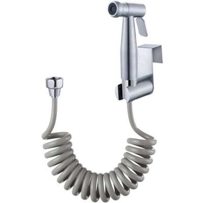ABYSSE Ensemble Bidet De Haute Qualité Avec Crochet Pour Réservoir D'Eau Et Flexible De Douche Télescopique En Abs Pour Une Hygiène Personnelle Quotidienne - Publicité ABYSSE Ensemble Bidet De Haute Qualité Avec Crochet Pour Réservoir D'Eau Et Flexible De Douche Télescopique En Abs Pour Une Hygiène Personnelle Quotidienne - Publicité