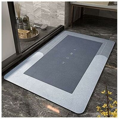 SANS MARQUE Tapis De Bain Antiderapant, Super Absorbant Floor Mat, Sèche Rapide Absorbant, Tapis De Sol Lavable En Machine, Tapis De Salle De Bain, Douche, Wc, 50x80 Cm Bleu - Publicité SANS MARQUE Tapis De Bain Antiderapant, Super Absorbant Floor Mat, Sèche Rapide Absorbant, Tapis De Sol Lavable En Machine, Tapis De Salle De Bain, Douche, Wc, 50x80 Cm Bleu - Publicité