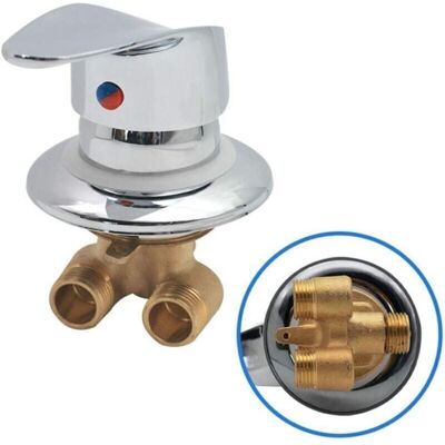 Scotch Mitigeur Thermostatique De Douche En Laiton Massif Chromé – Filetage G1/2 – Cartouche Céramique – Clapets Anti-retour Intégrés - Publicité Scotch Mitigeur Thermostatique De Douche En Laiton Massif Chromé – Filetage G1/2 – Cartouche Céramique – Clapets Anti-retour Intégrés - Publicité