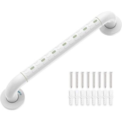 OEM Vtizikl Barre D'Appui Wc, Barre D'Appui Salle De Bain, Douche Avec Cercle Lumineux - Avec Bride De Couverture, 48 Cm - Publicité OEM Vtizikl Barre D'Appui Wc, Barre D'Appui Salle De Bain, Douche Avec Cercle Lumineux - Avec Bride De Couverture, 48 Cm - Publicité