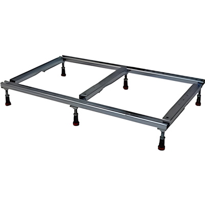 Kit Pieds Et Châssis Pour Receveur De Douche 140 X 90 Leda Space Minéral - Publicité Kit Pieds Et Châssis Pour Receveur De Douche 140 X 90 Leda Space Minéral - Publicité