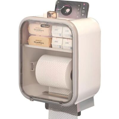 URSUS Porte-papier Toilette Mural, Distributeur De Papier Toilette Étanche, Installation Sans Perçage, Pour Toilettes Et Cuisines - Publicité URSUS Porte-papier Toilette Mural, Distributeur De Papier Toilette Étanche, Installation Sans Perçage, Pour Toilettes Et Cuisines - Publicité