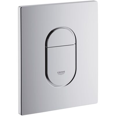 Grohe Pack Wc Bâti-support + Wc Sans Bride Vortex Sat Delano + Abattant Softclose + Plaque Chrome - Publicité Grohe Pack Wc Bâti-support + Wc Sans Bride Vortex Sat Delano + Abattant Softclose + Plaque Chrome - Publicité
