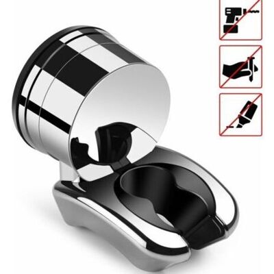 SCORPIO Support De Douche, Ventouse De Douche Réglable Support Mural Pour Pommeau De Douche Accessoire De Salle De Bain - Publicité SCORPIO Support De Douche, Ventouse De Douche Réglable Support Mural Pour Pommeau De Douche Accessoire De Salle De Bain - Publicité