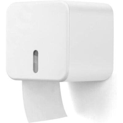 URSUS Porte-papier Toilette Mural, Distributeur Et Support De Rouleau, Étanche Et Anti-poussière Pour Salle De Bain Et Toilettes (blanc) - Publicité URSUS Porte-papier Toilette Mural, Distributeur Et Support De Rouleau, Étanche Et Anti-poussière Pour Salle De Bain Et Toilettes (blanc) - Publicité