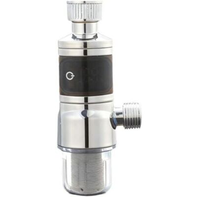 ABYSSE Pommeau De Douche Numérique Avec Capteur De Température Et Filtre 40, Grand Écran Led, Filtre En Maille En Acier Inoxydable, Réponse Rapide De La Température De L'Eau - Publicité ABYSSE Pommeau De Douche Numérique Avec Capteur De Température Et Filtre 40, Grand Écran Led, Filtre En Maille En Acier Inoxydable, Réponse Rapide De La Température De L'Eau - Publicité