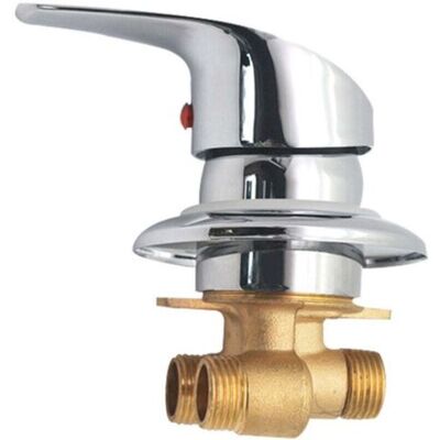 ABYSSE Mitigeur Cabine De Douche Robinet De Douche En Laiton Inverseur De Sortie Robinet Mitigeur De Douche Chromé Connecteur G1/2 - Publicité ABYSSE Mitigeur Cabine De Douche Robinet De Douche En Laiton Inverseur De Sortie Robinet Mitigeur De Douche Chromé Connecteur G1/2 - Publicité